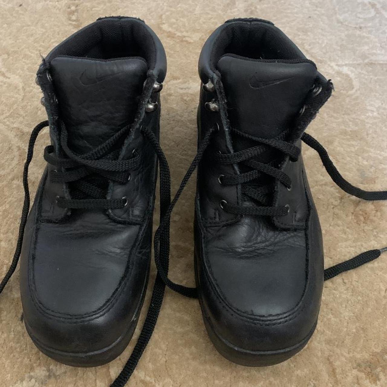 Nike ACG’s black hiking boots Good condition Size... - Depop