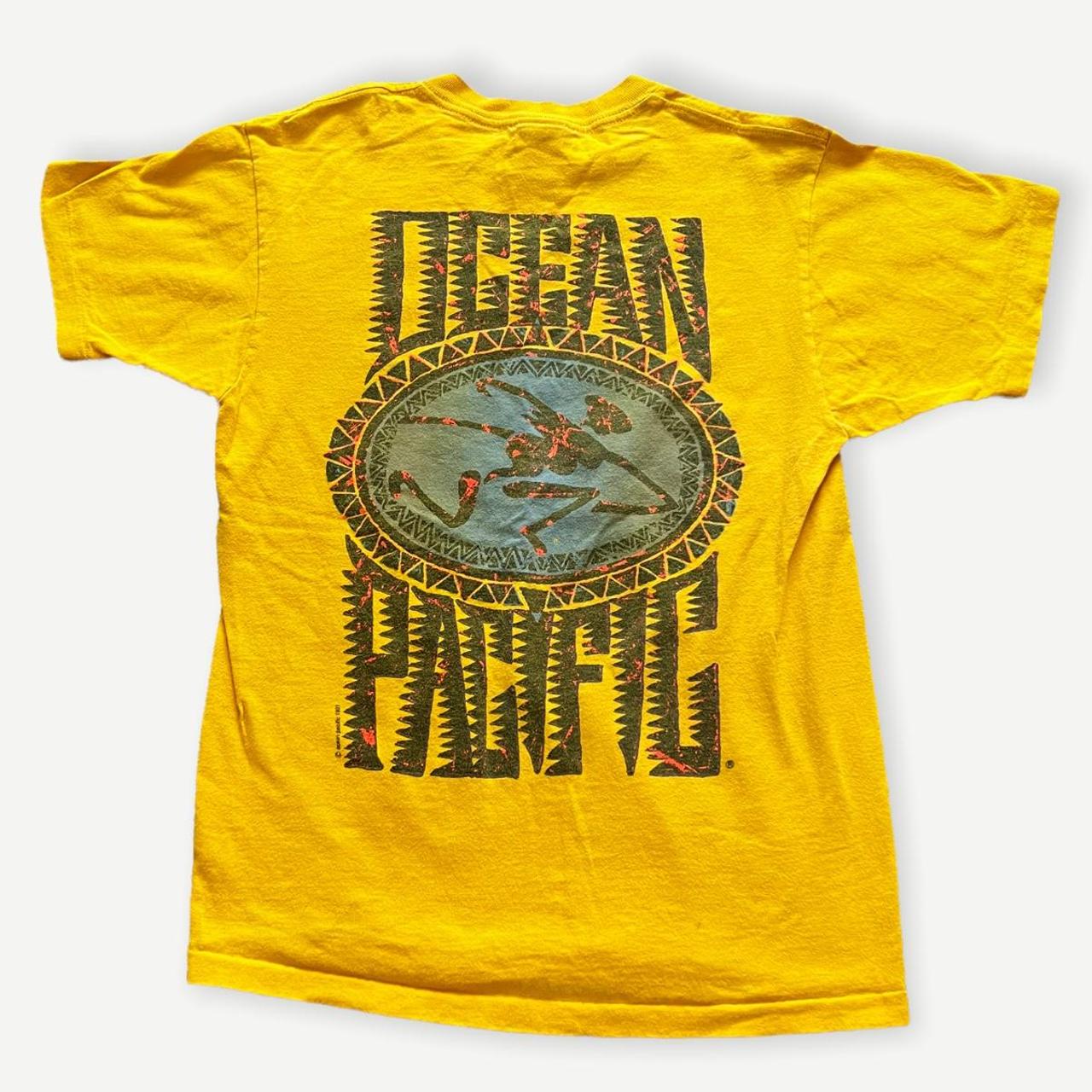 Ocean Pacific Men's Yellow T-shirt