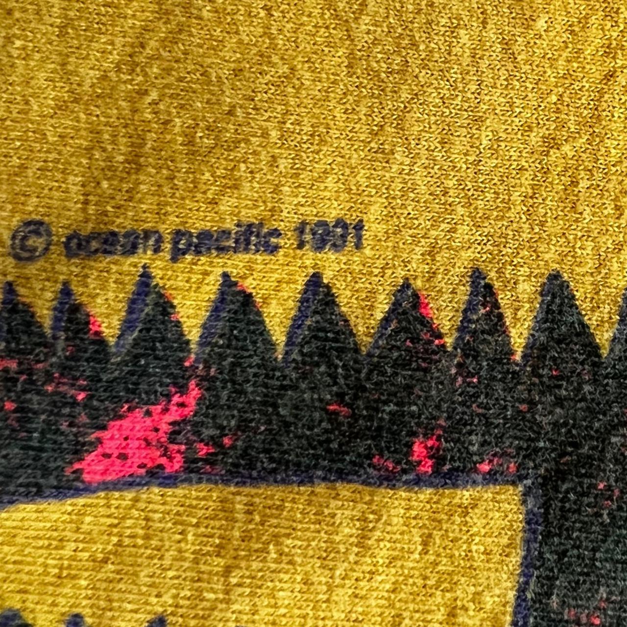 Ocean Pacific Men's Yellow T-shirt (3)