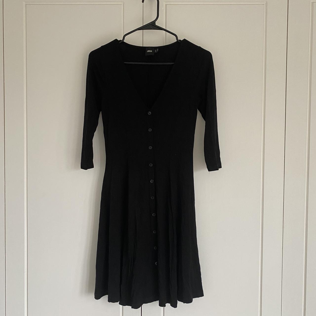 ASOS Women's Black Dress | Depop