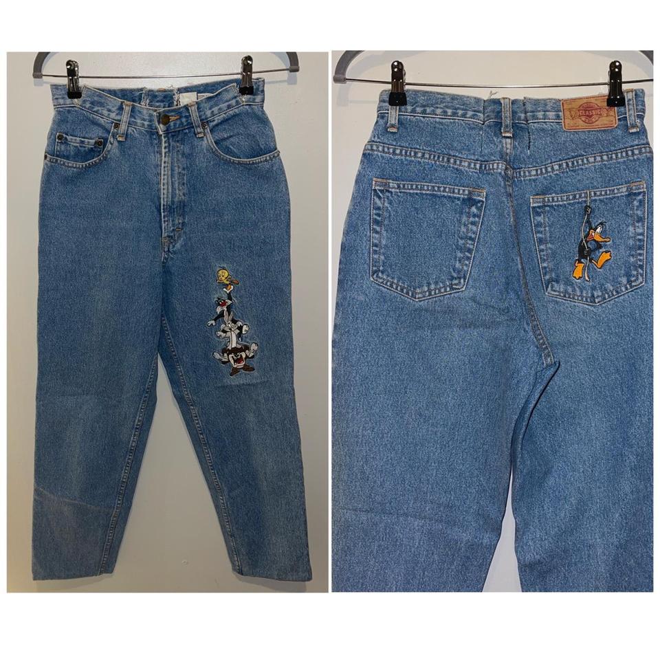 Looney Tunes Jeans Bottom-up – CaroleThriftShop