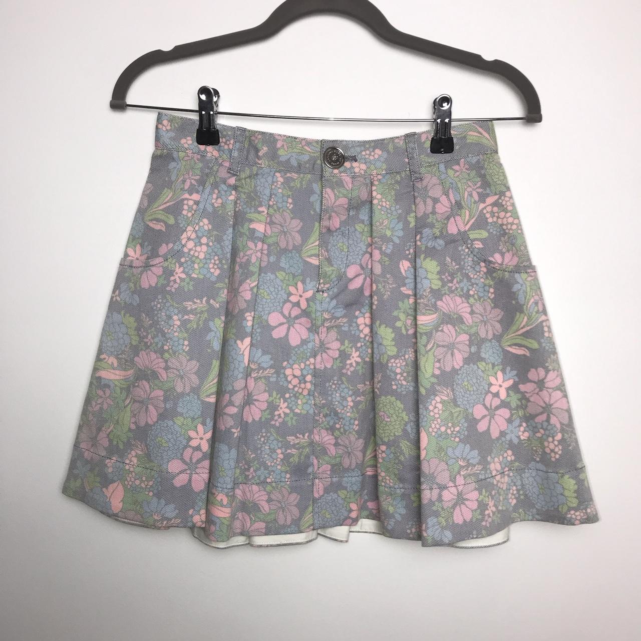 MARC BY MARC JACOBS Drew Blossom pleated skirt... - Depop