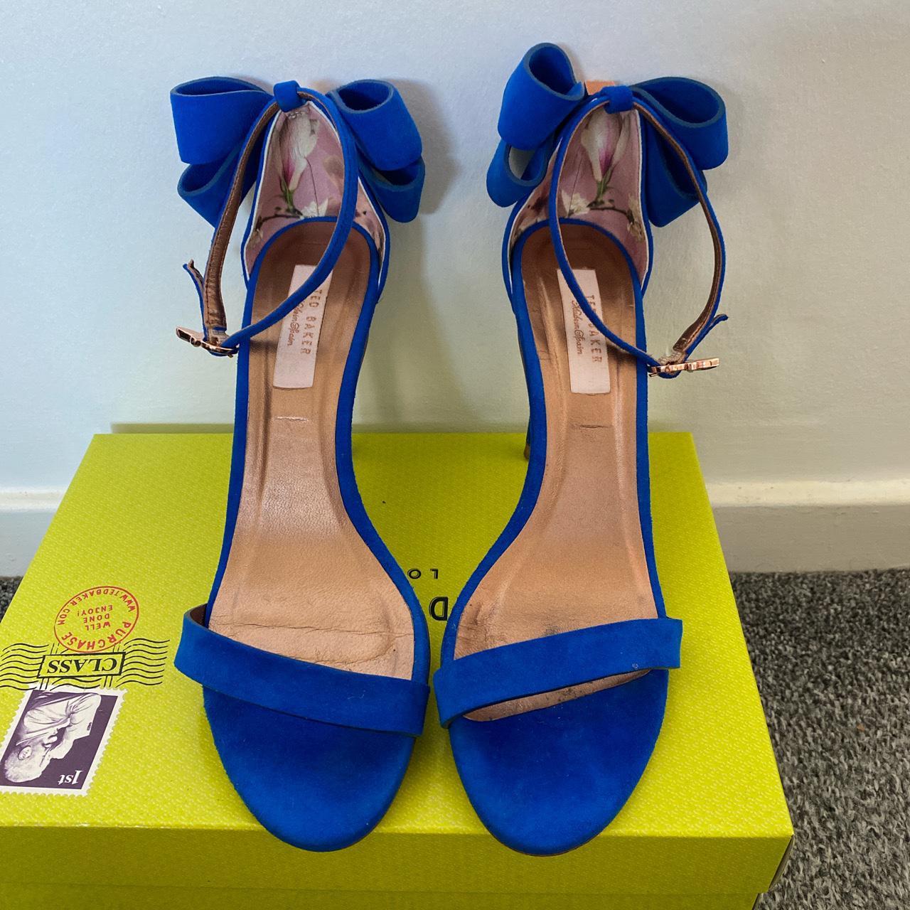 Ted Baker London | Shoes | Ted Baker Baby Blue Flatsslides | Poshmark