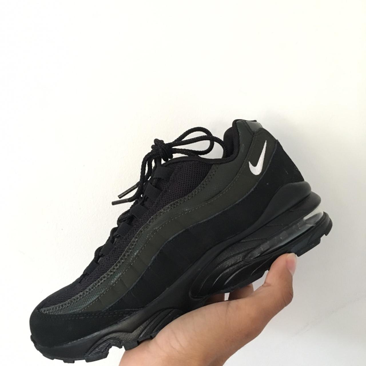 Air max 95 black clearance olive