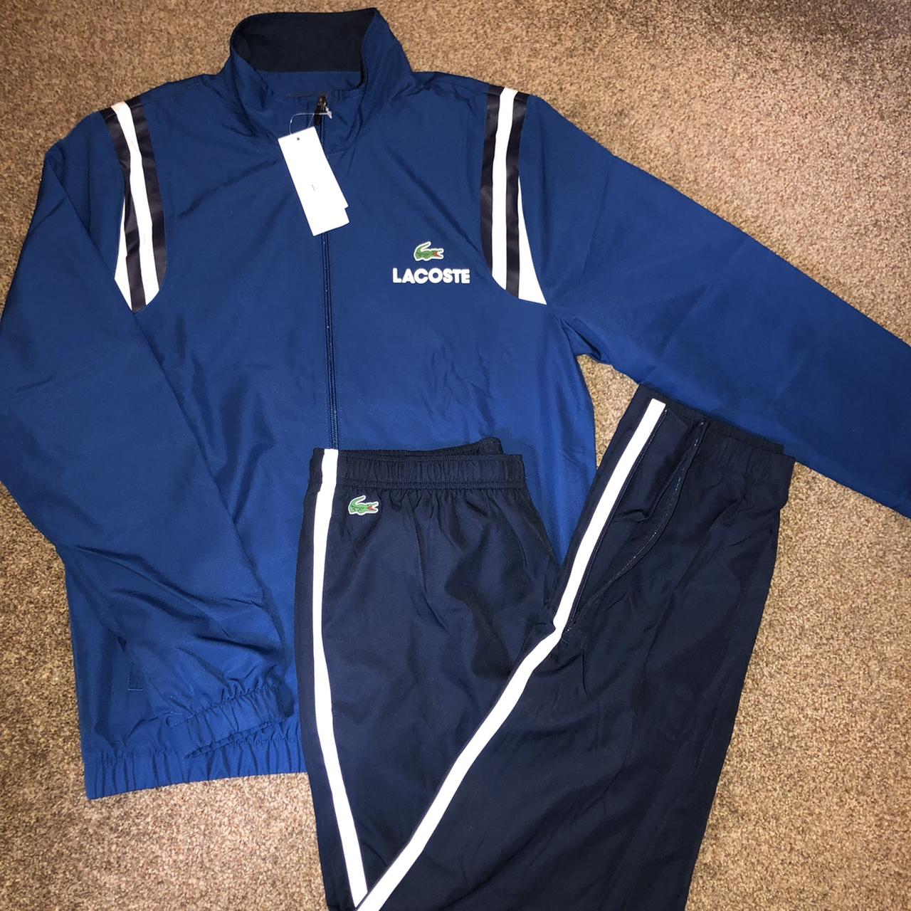 Lacoste full men's tracksuit brand new with tags on 