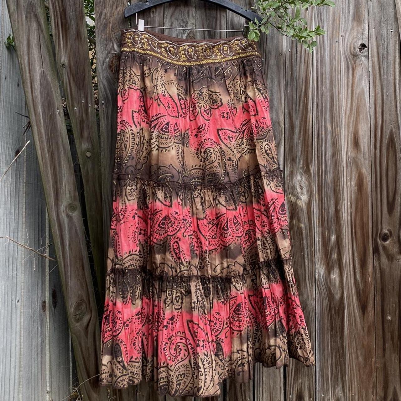 Bohemian hotsell peasant skirt