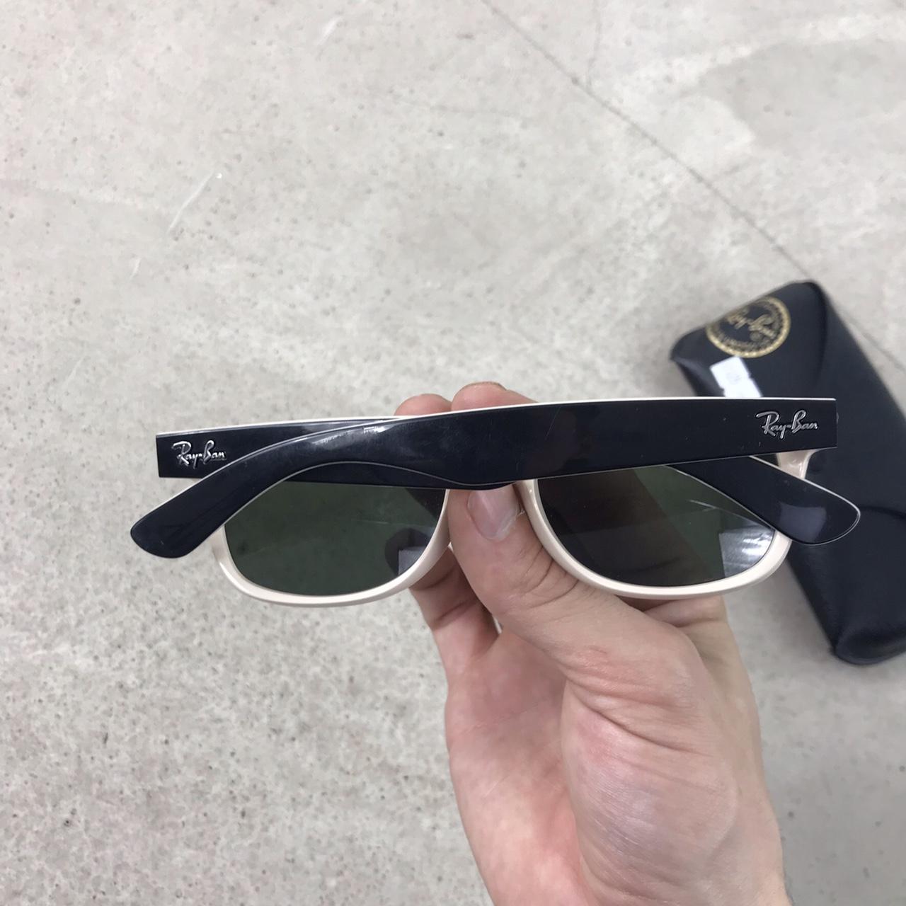 Black and cream outlet ray bans