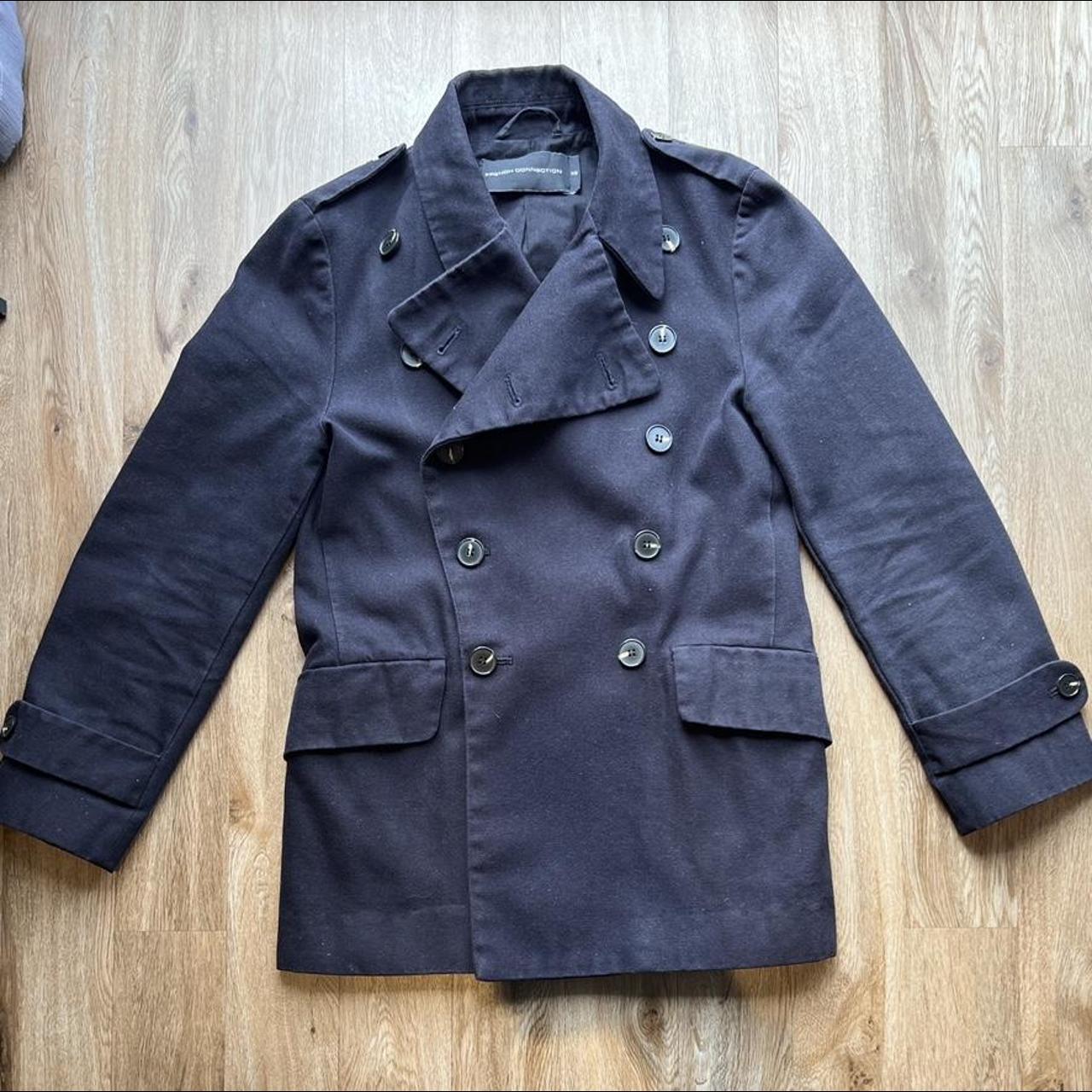 rrl serge peacoat