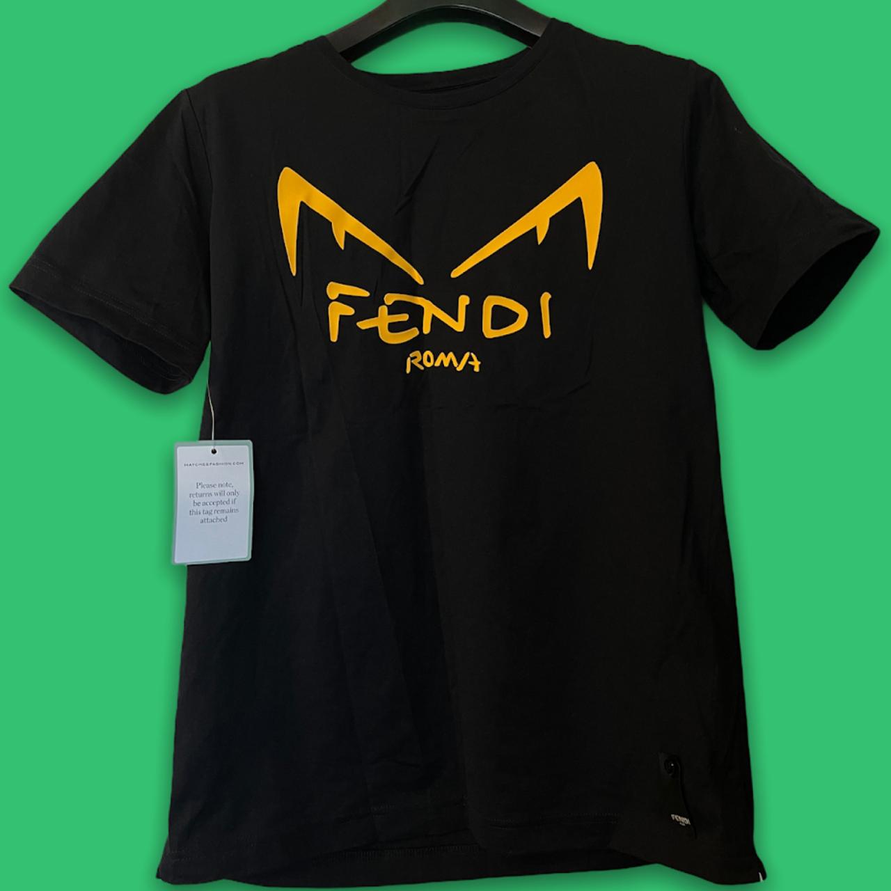 fendi diabolic eyes t shirt