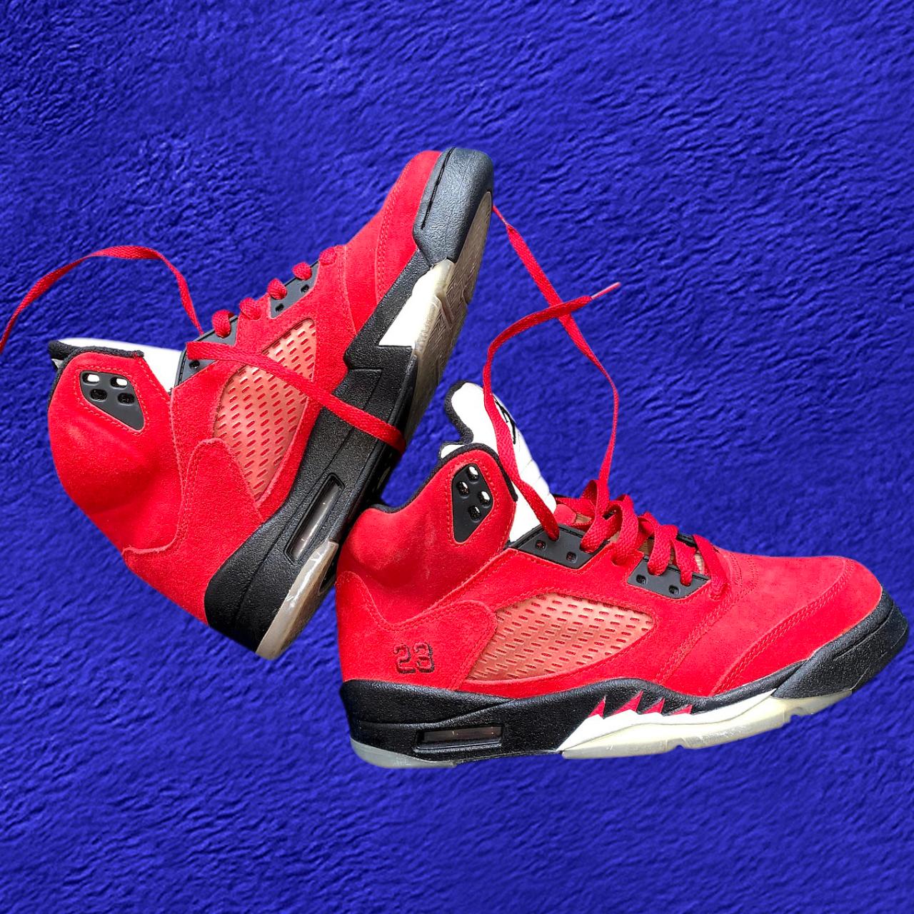 jordan 5 raging bull 2021 on feet