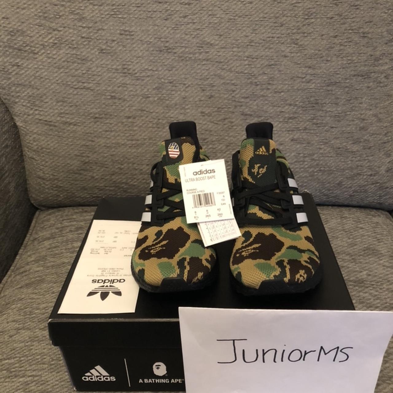 Bape ultra boost on sale green