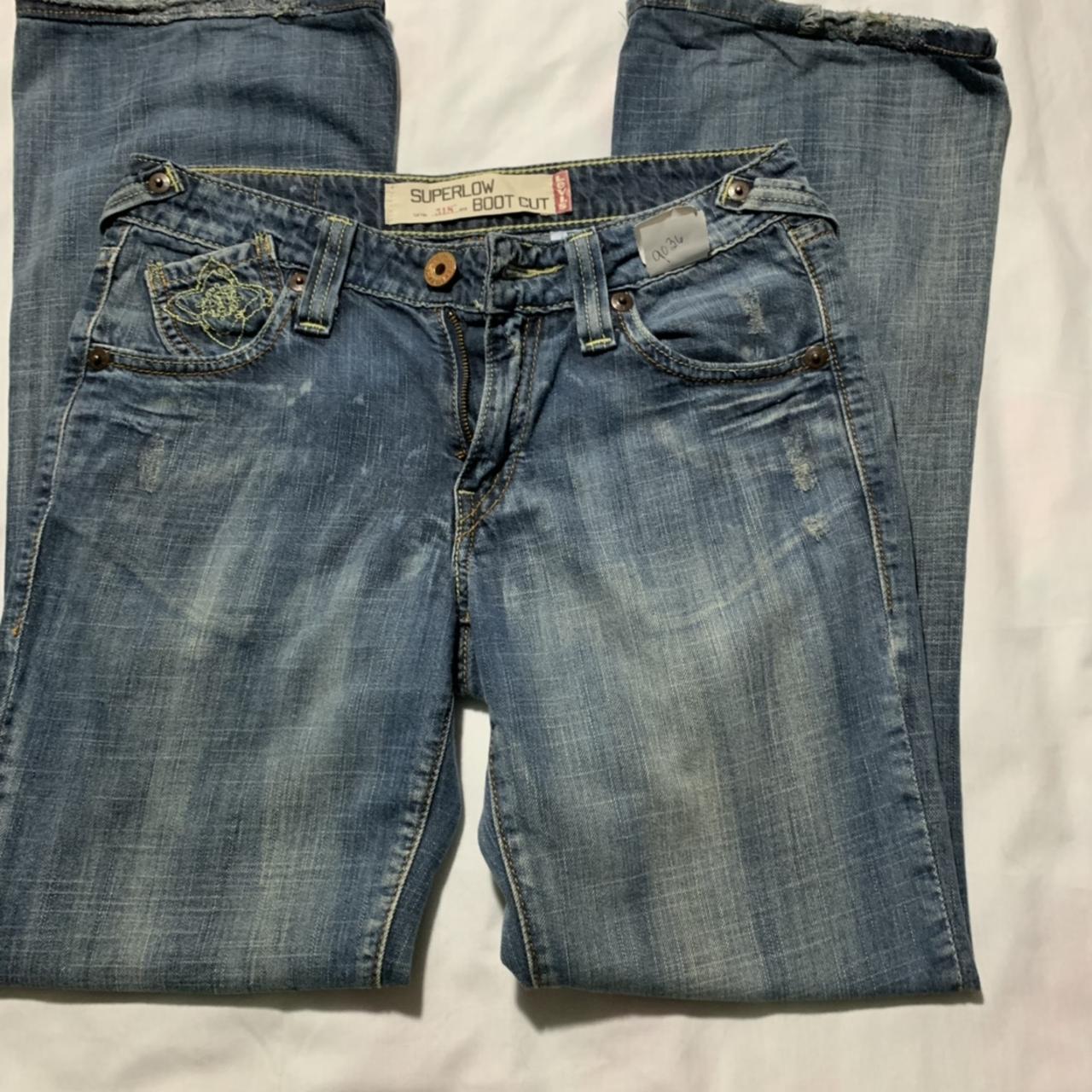 Levis 318 shop superlow bootcut