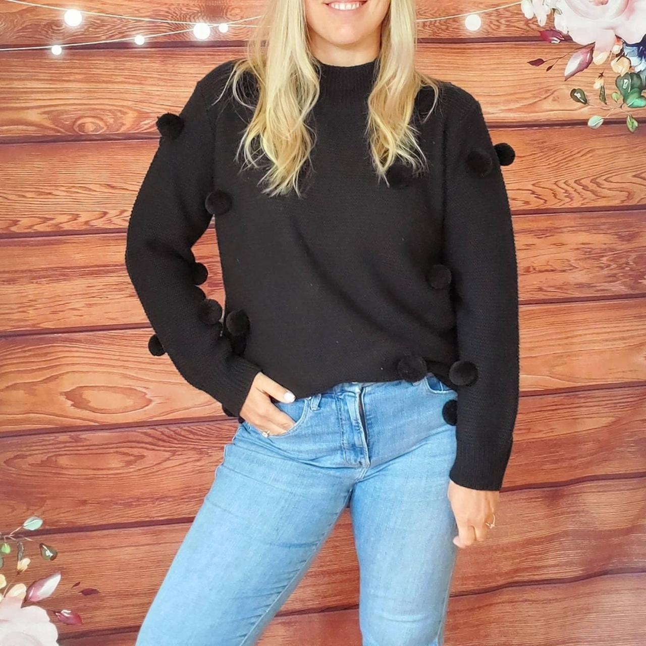 blushing heart sweater