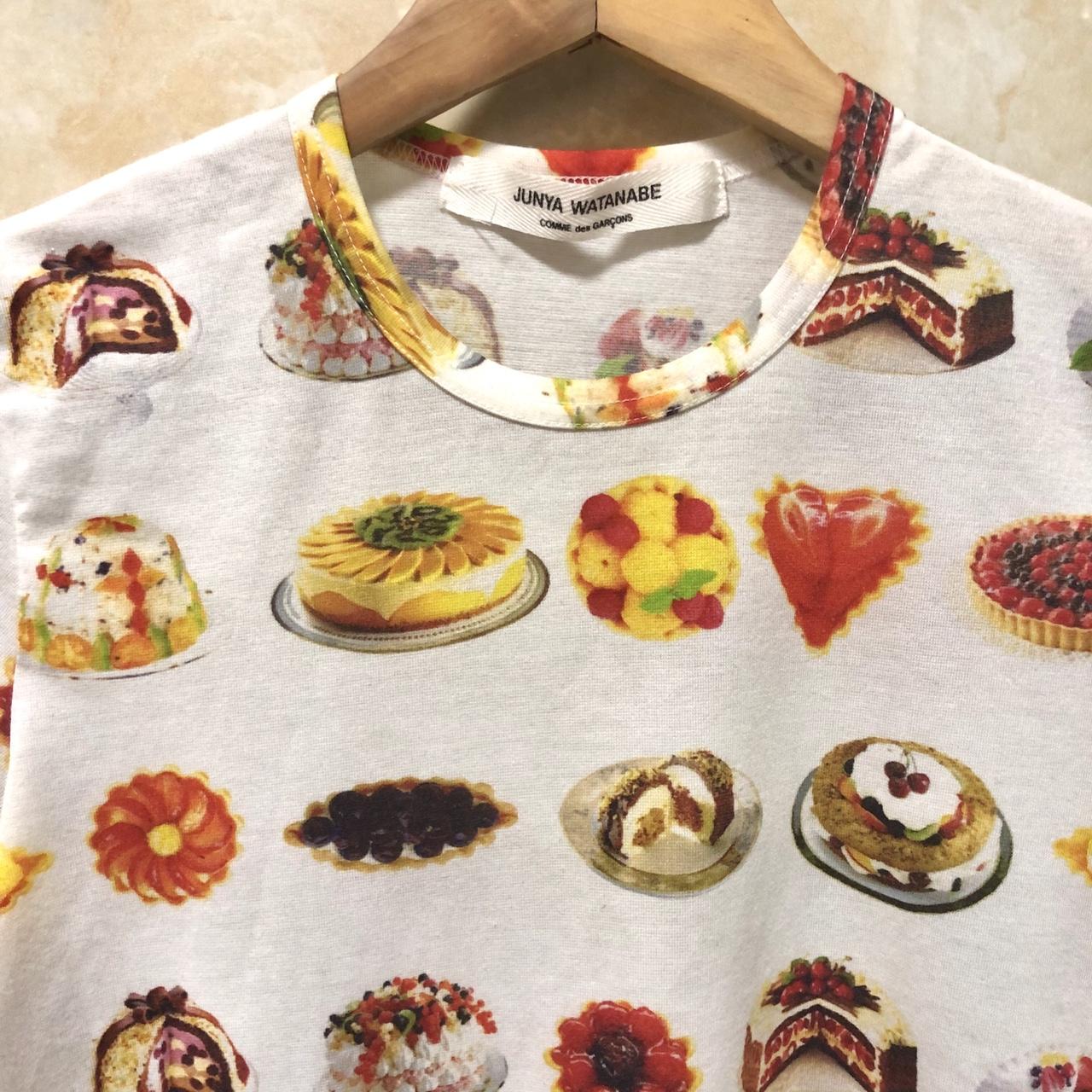 ハンドメイドナナ NFS Junya Watanabe SS2001 Cake print top All the | Depop
