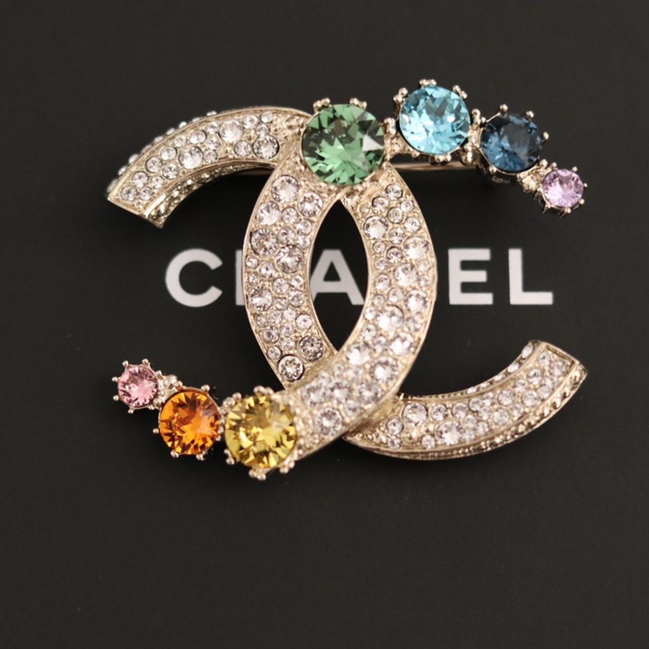 Chanel brooch , Used once , #chanel #cc #luxury