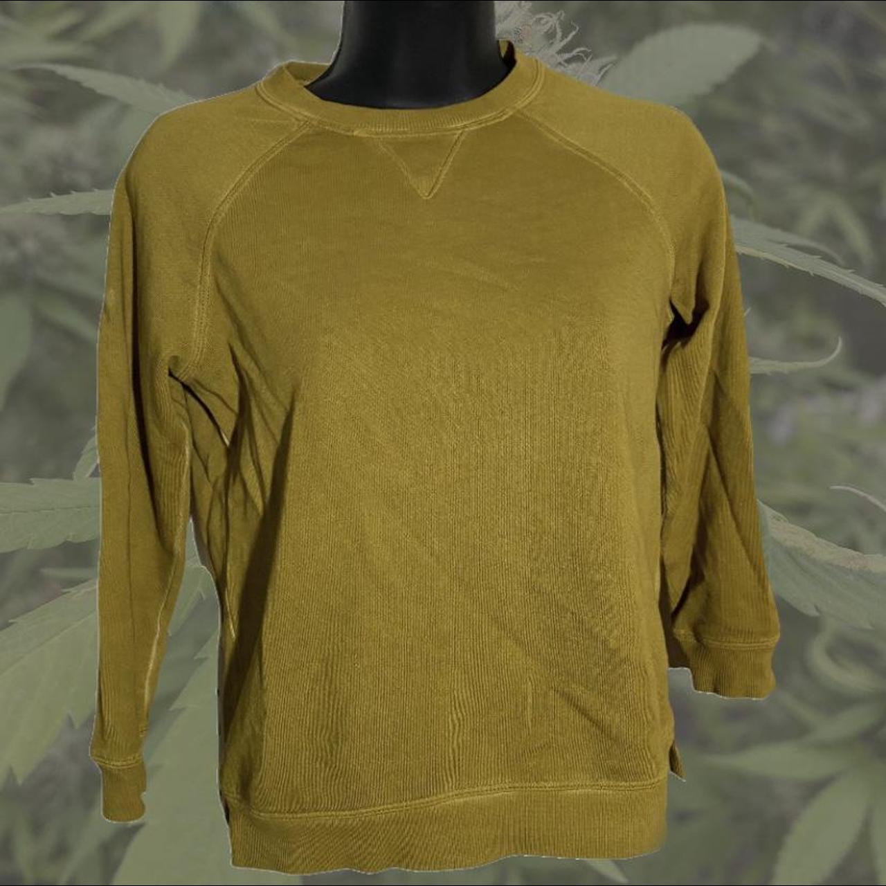  Cat & Jack mustard yellow / green half length... Depop