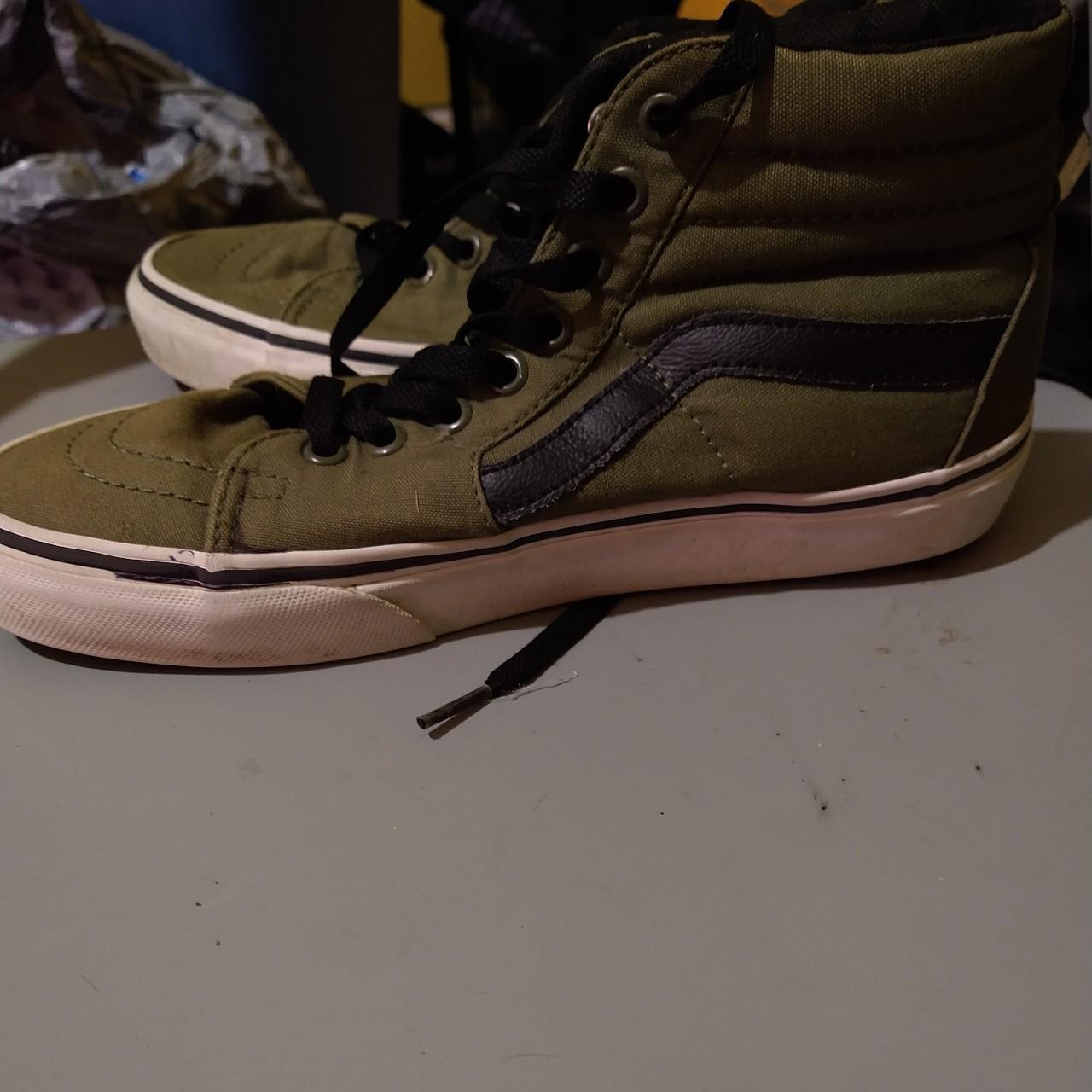 olive green vans journeys