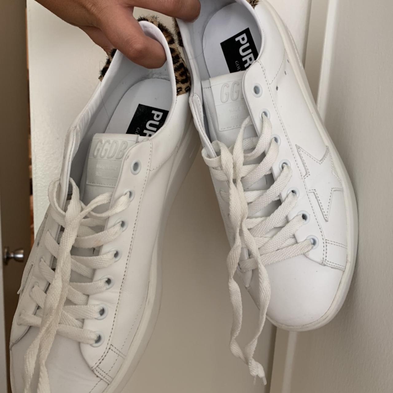  Women\'s White and Brown Trainers