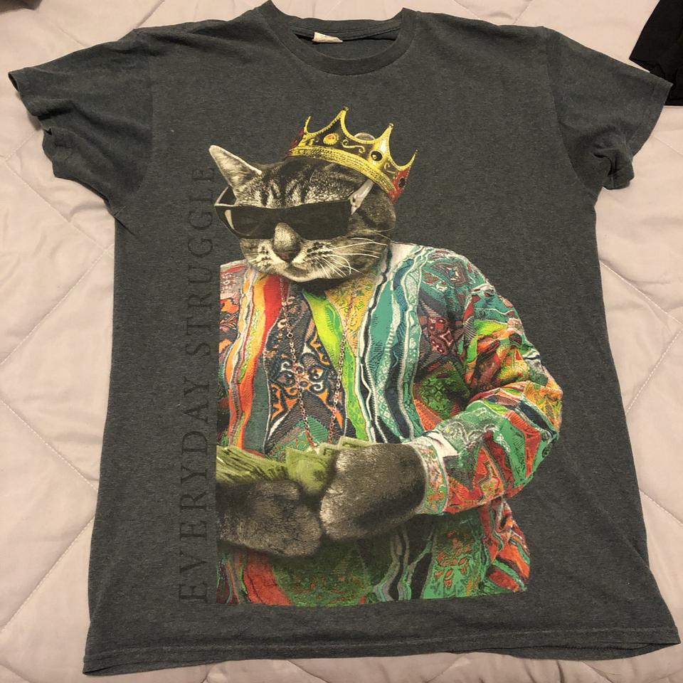 biggie cat shirt