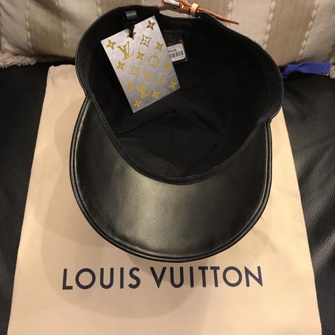 Upcycled Louis Vuitton classic white baseball hat. - Depop