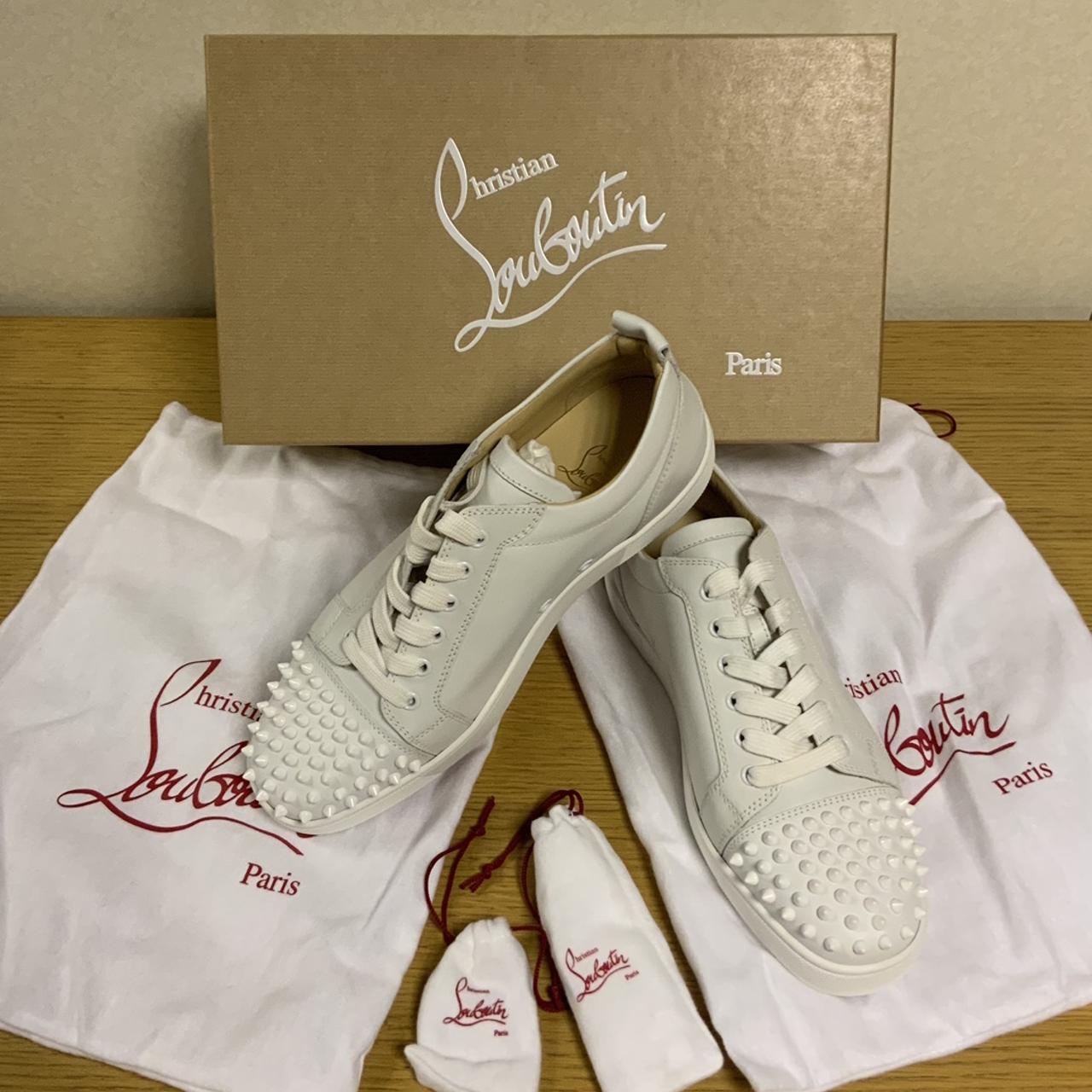 Louis Vuitton Luxembourg sneakers in white. Brand - Depop