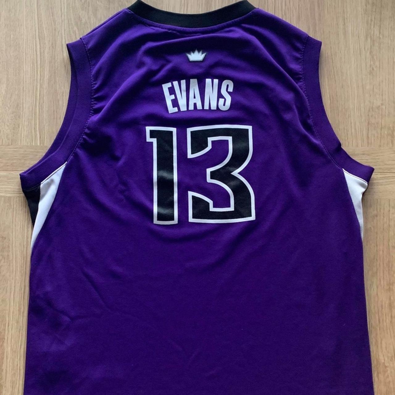 Tyreke Evans Sacramento Kings NBA replica rookie basketball jersey