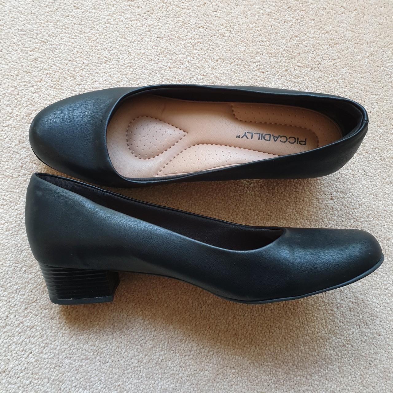 black cabin crew shoes