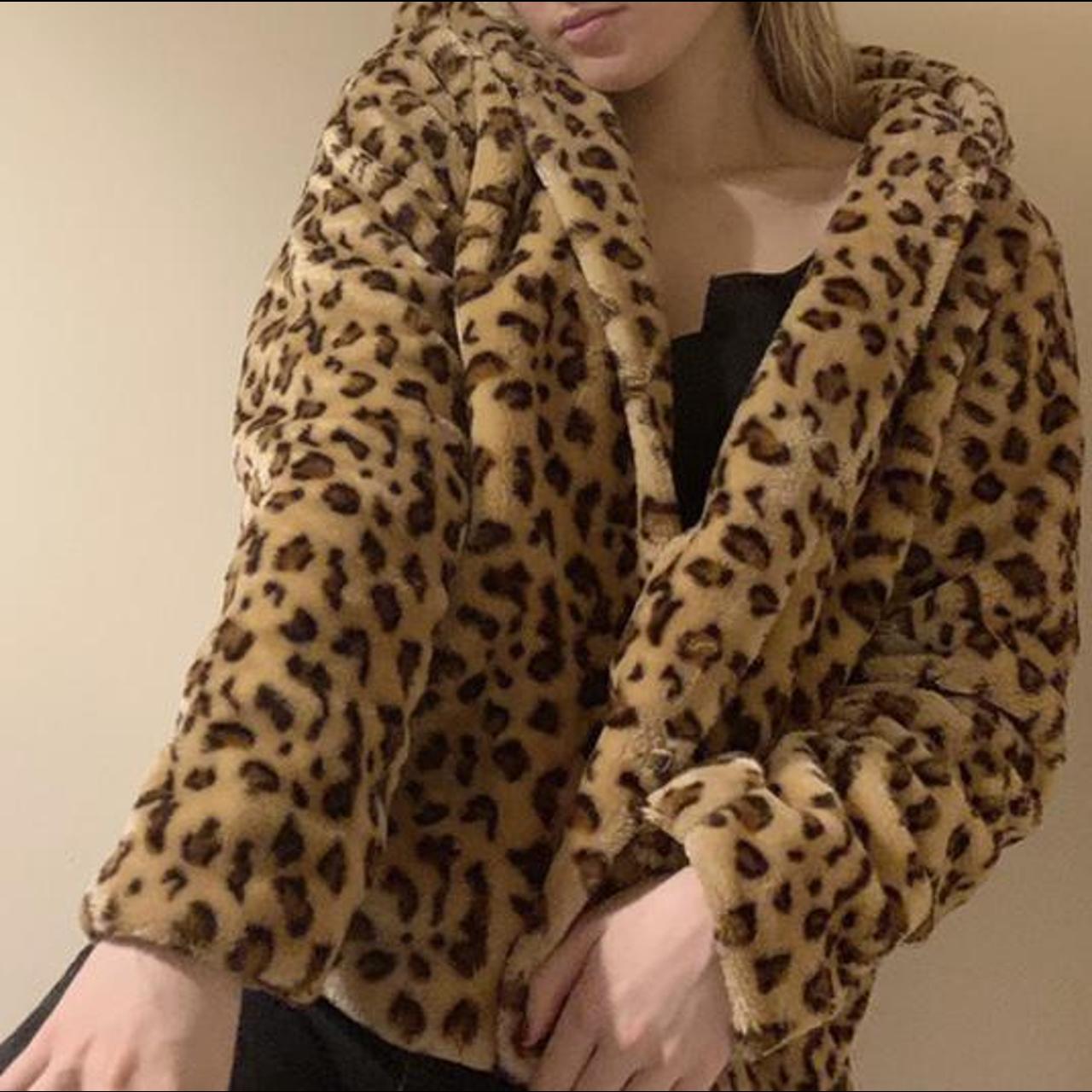 vintage leopard coat