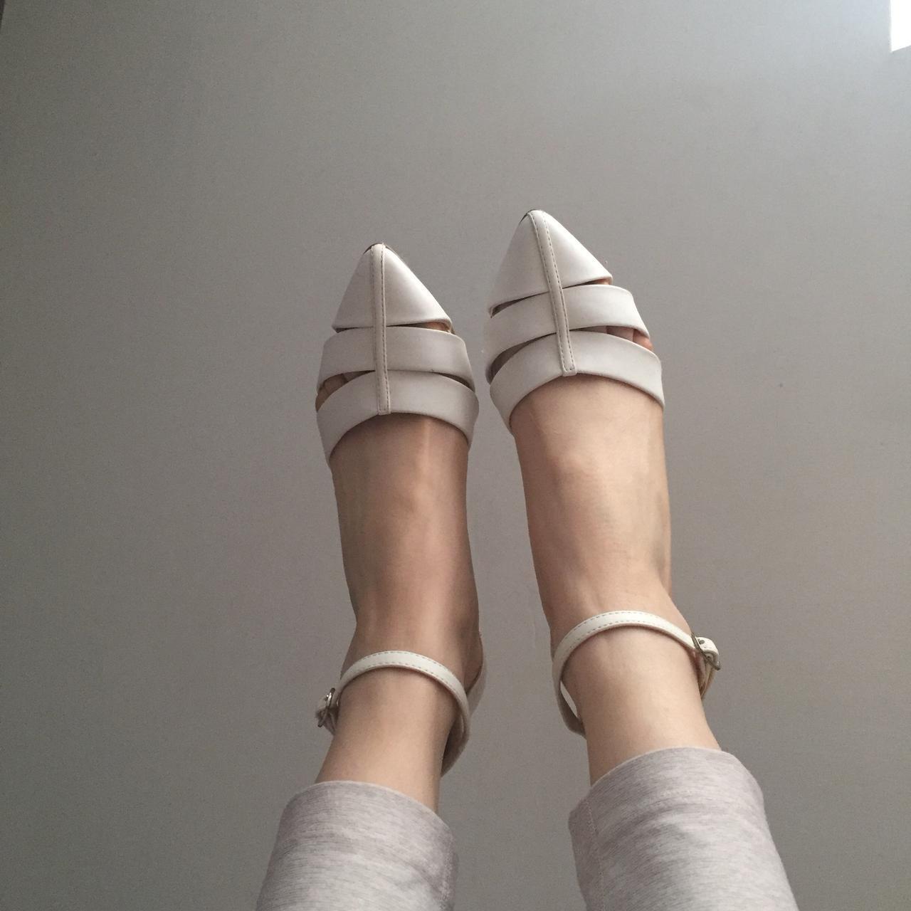 layered stiletto boot white