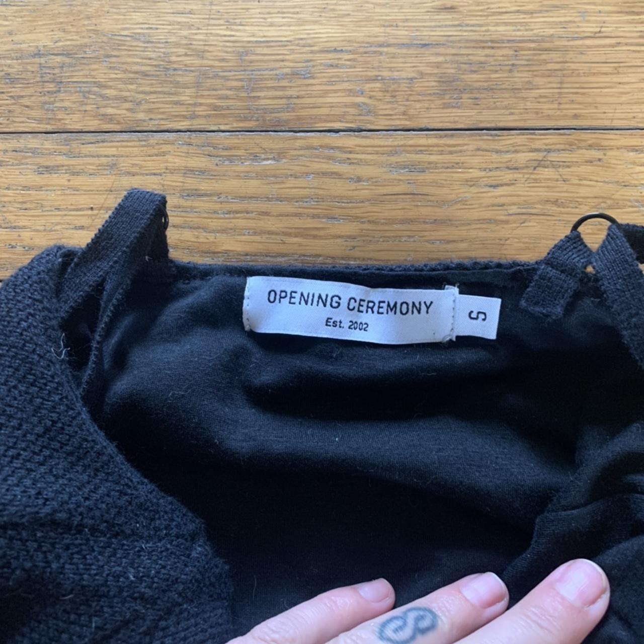 Opening Ceremony Women's Black Bodysuit (3)