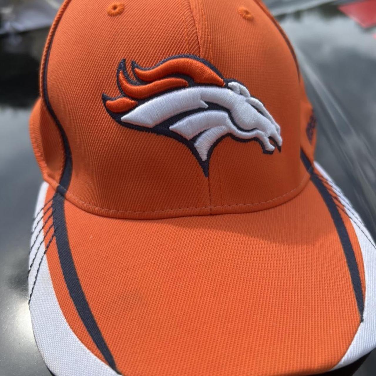 Vintage Reebok NFL Denver Broncos fitted hat Size - Depop