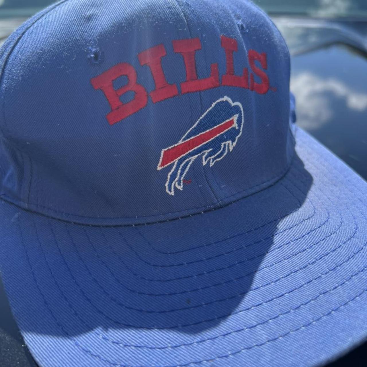 Buffalo Bills Snapback Hat Vintage Sports - Depop