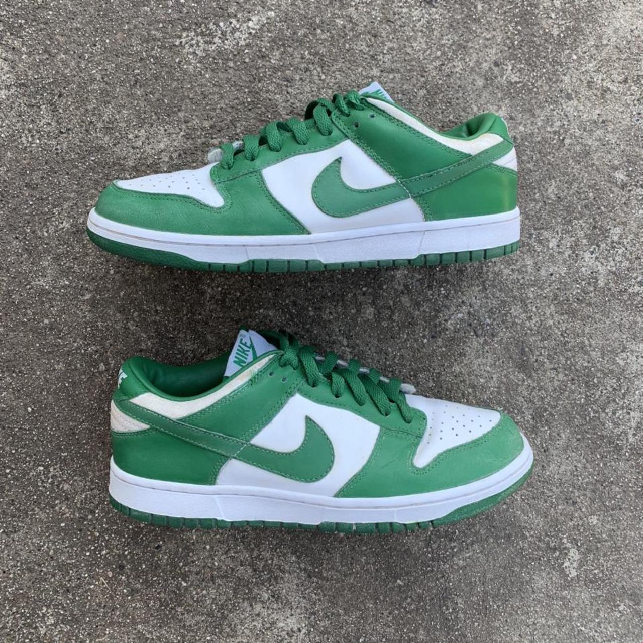 Nike Dunk Low âCelticâ Colorway in Celtic Green / - Depop