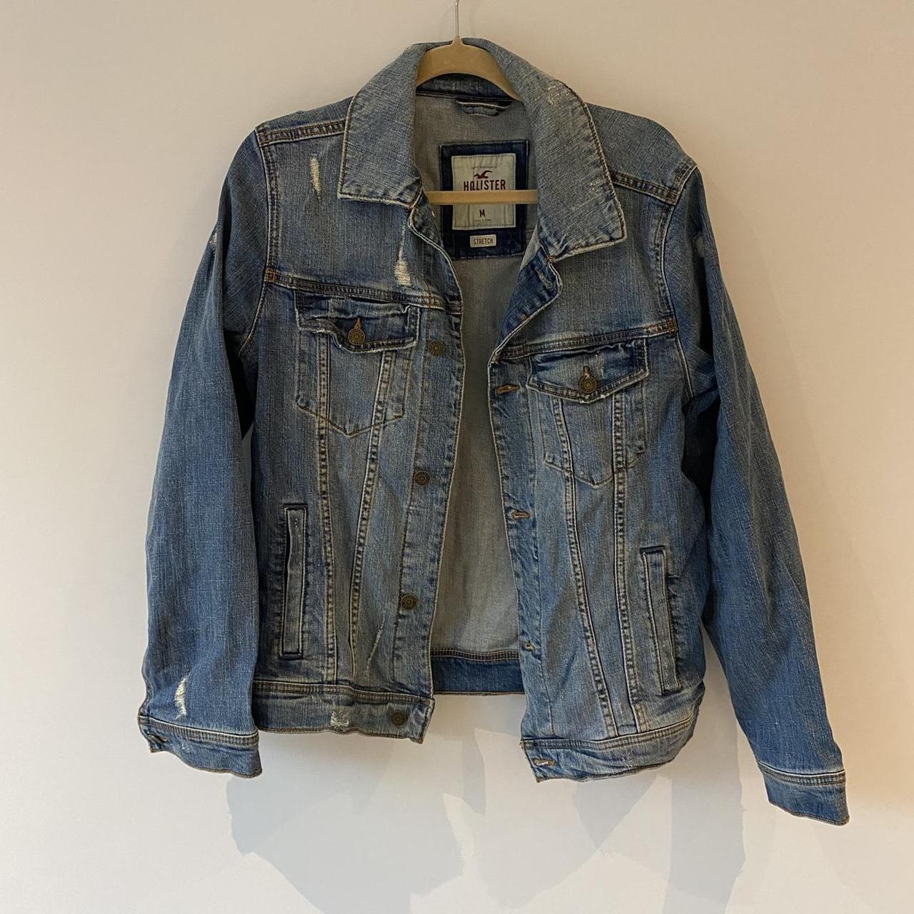 Hollister men's online denim jacket