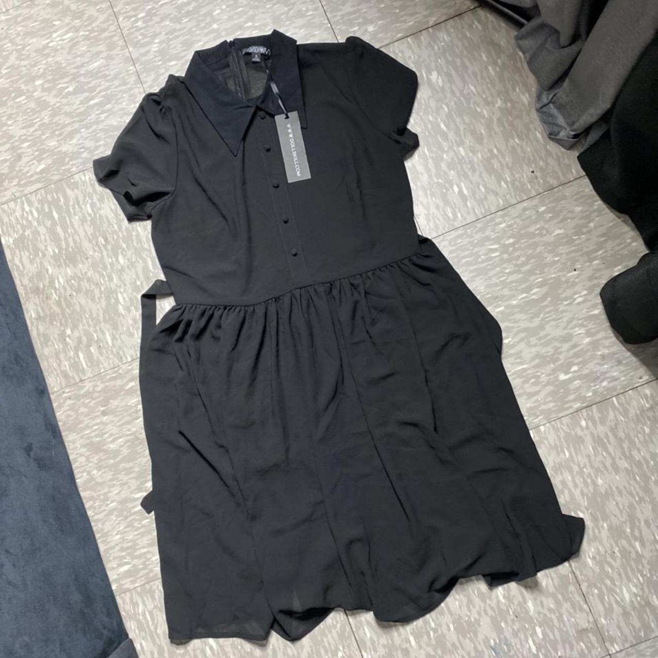 widow’s mesh babydoll dress , brand new - Depop