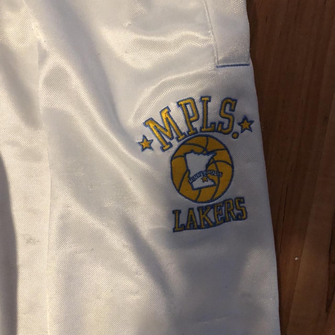 Minneapolis Lakers NBA Warmup hooded shirt and pants - Depop