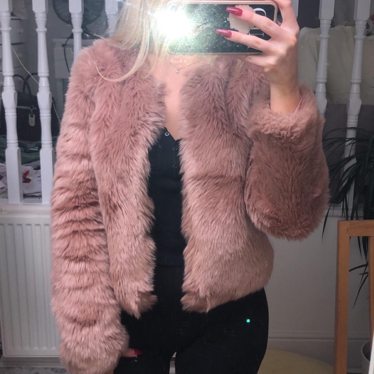 Faux fur coat clearance warehouse