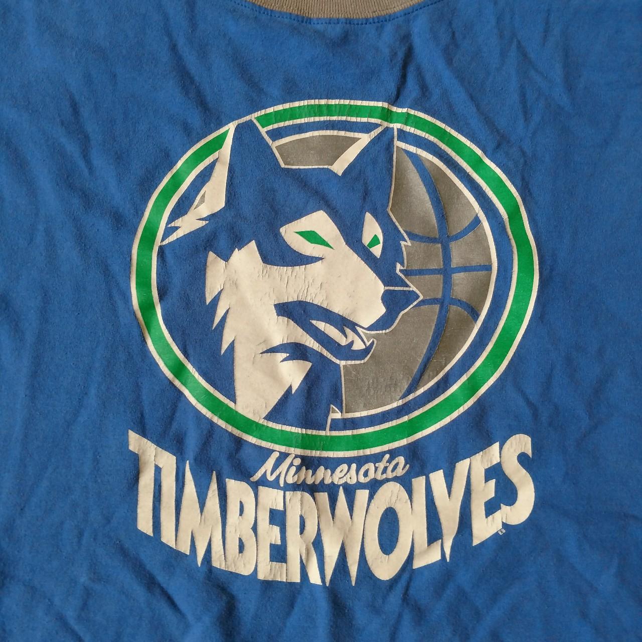 Minnesota Timberwolves Retro/Vintage Colorway.... - Depop