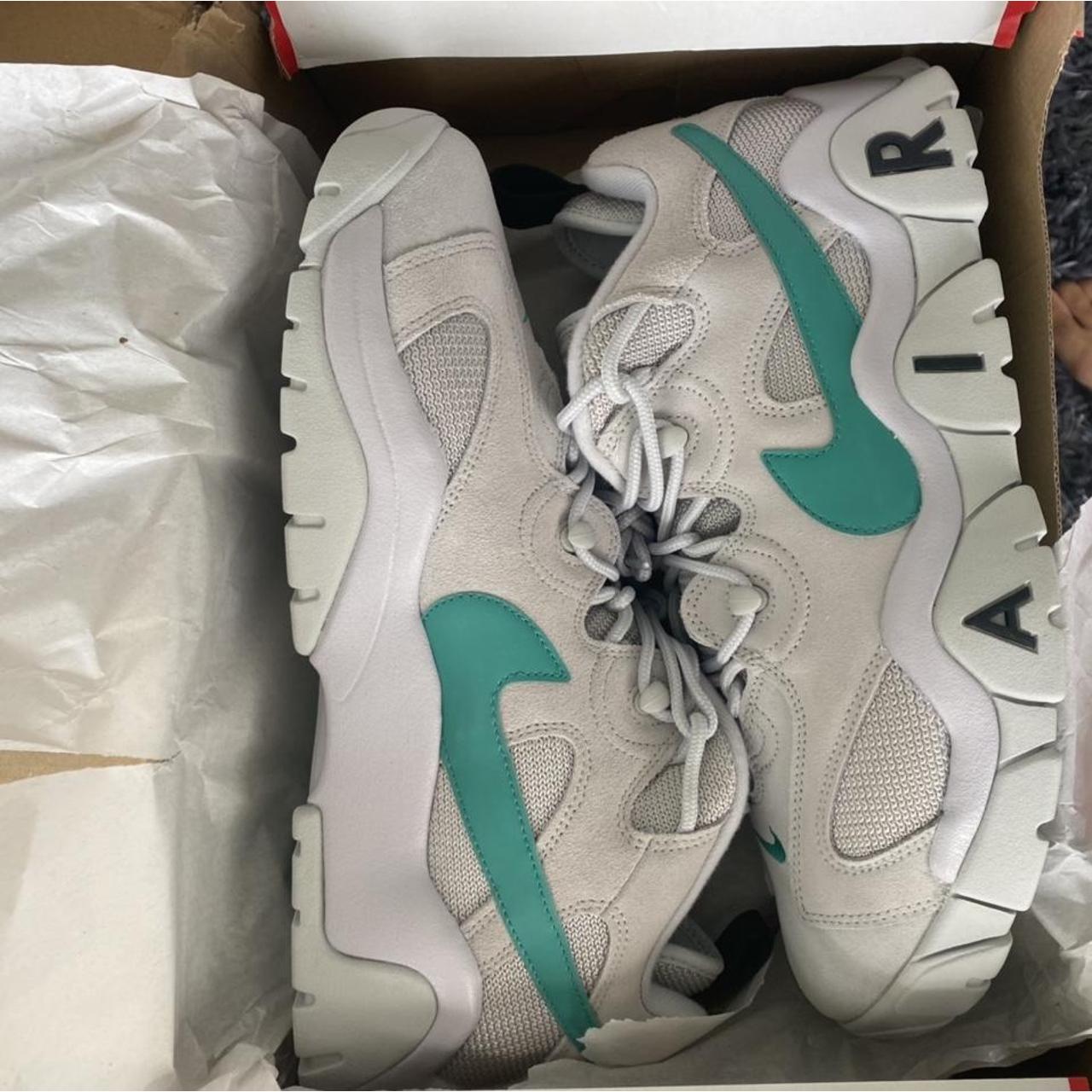 nike air barrage low gris