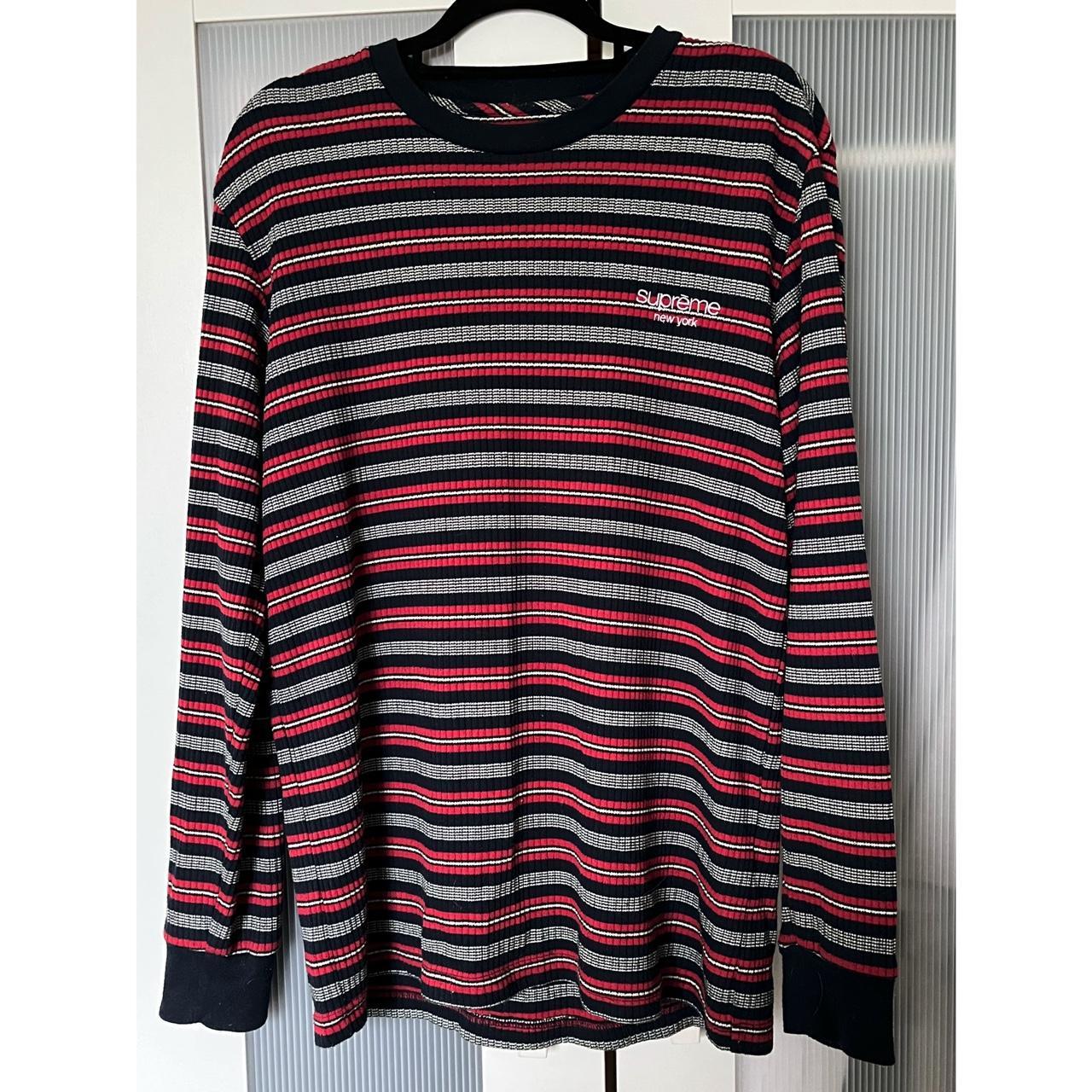 supreme new york striped long sleeve