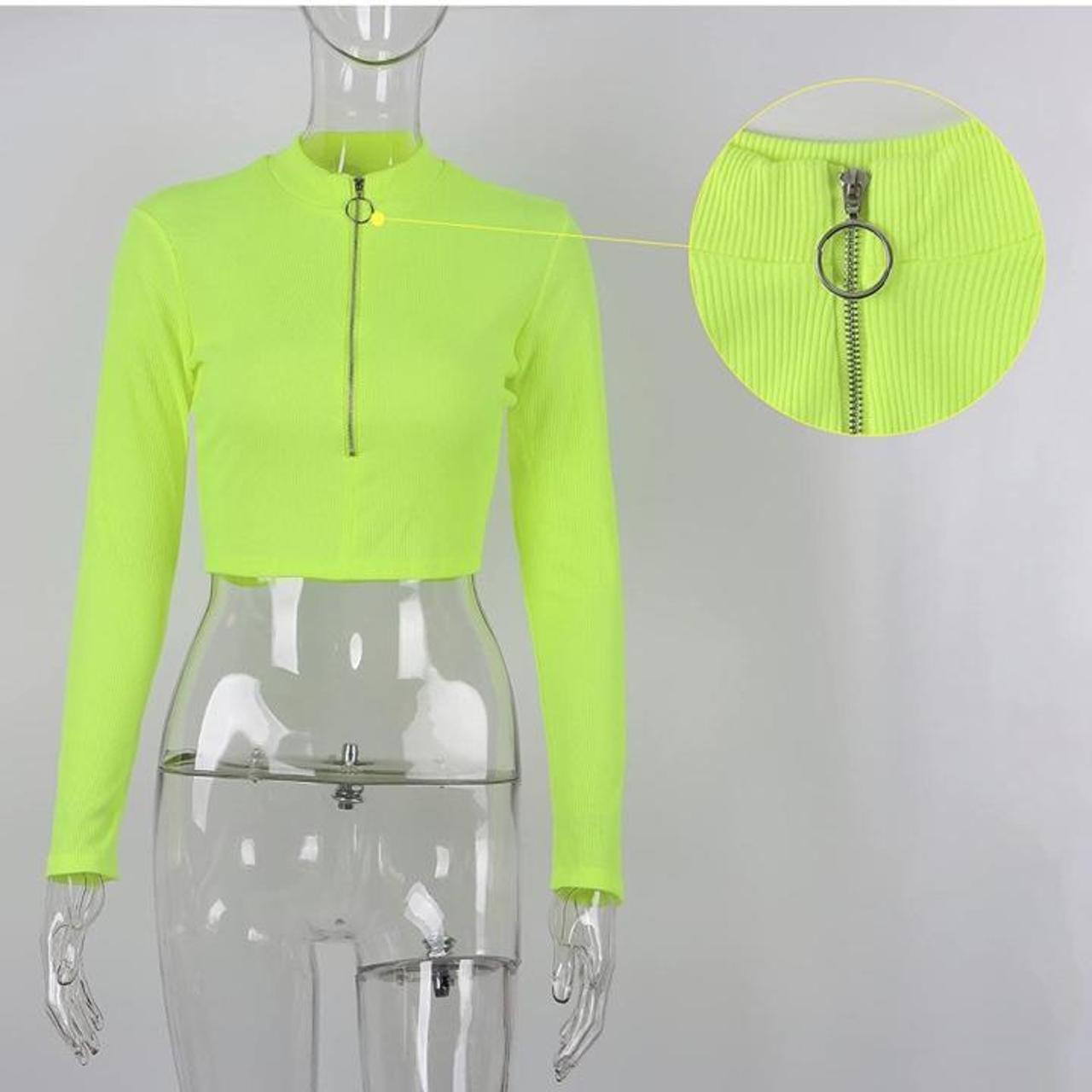 Product Image 2 - ✨Lime Green Long sleeve crop