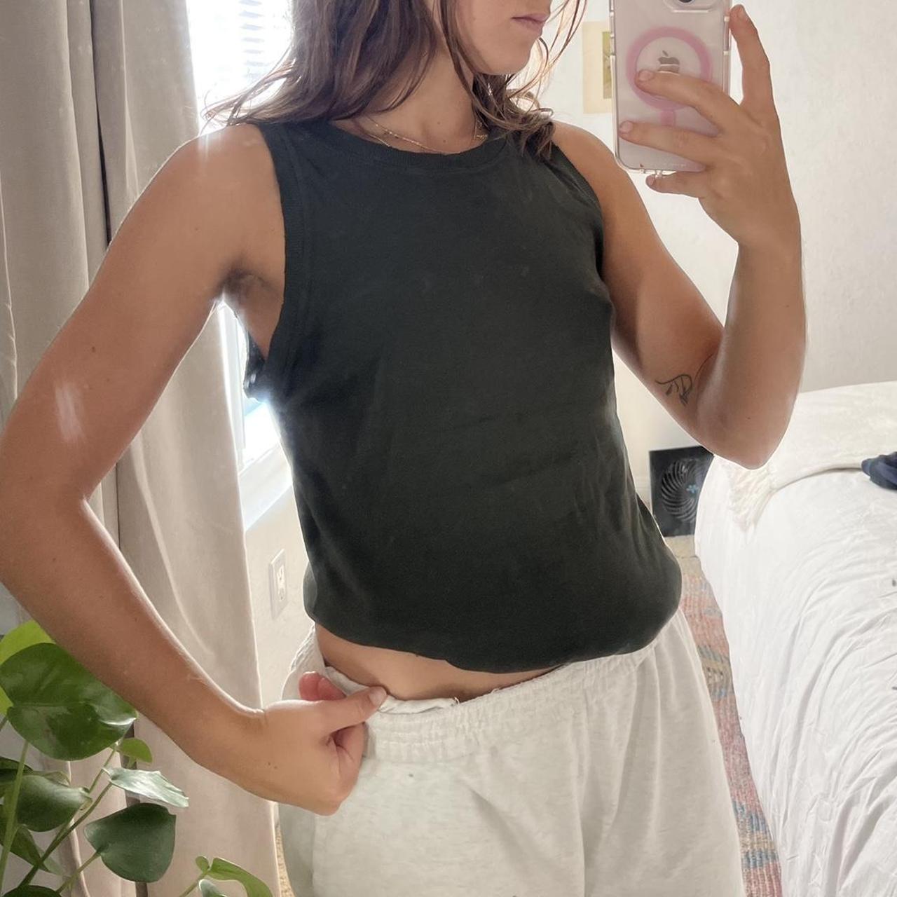 MSX by Michael Strahan Women's Green Vests-tanks-camis