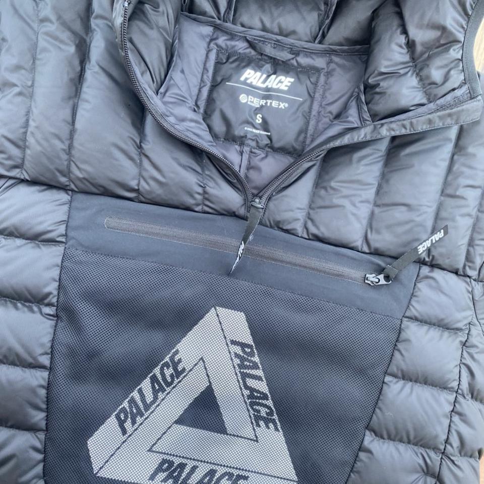 Palace Men's Black and Grey Jacket | Depop