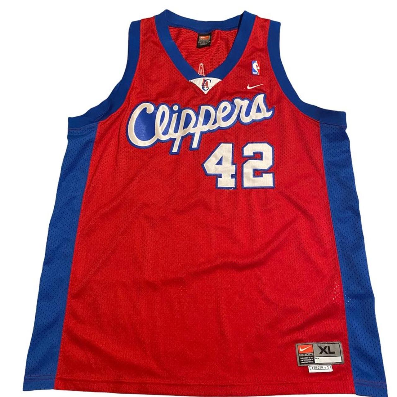 Vintage NBA Clippers jersey Brand #42 perfect for - Depop
