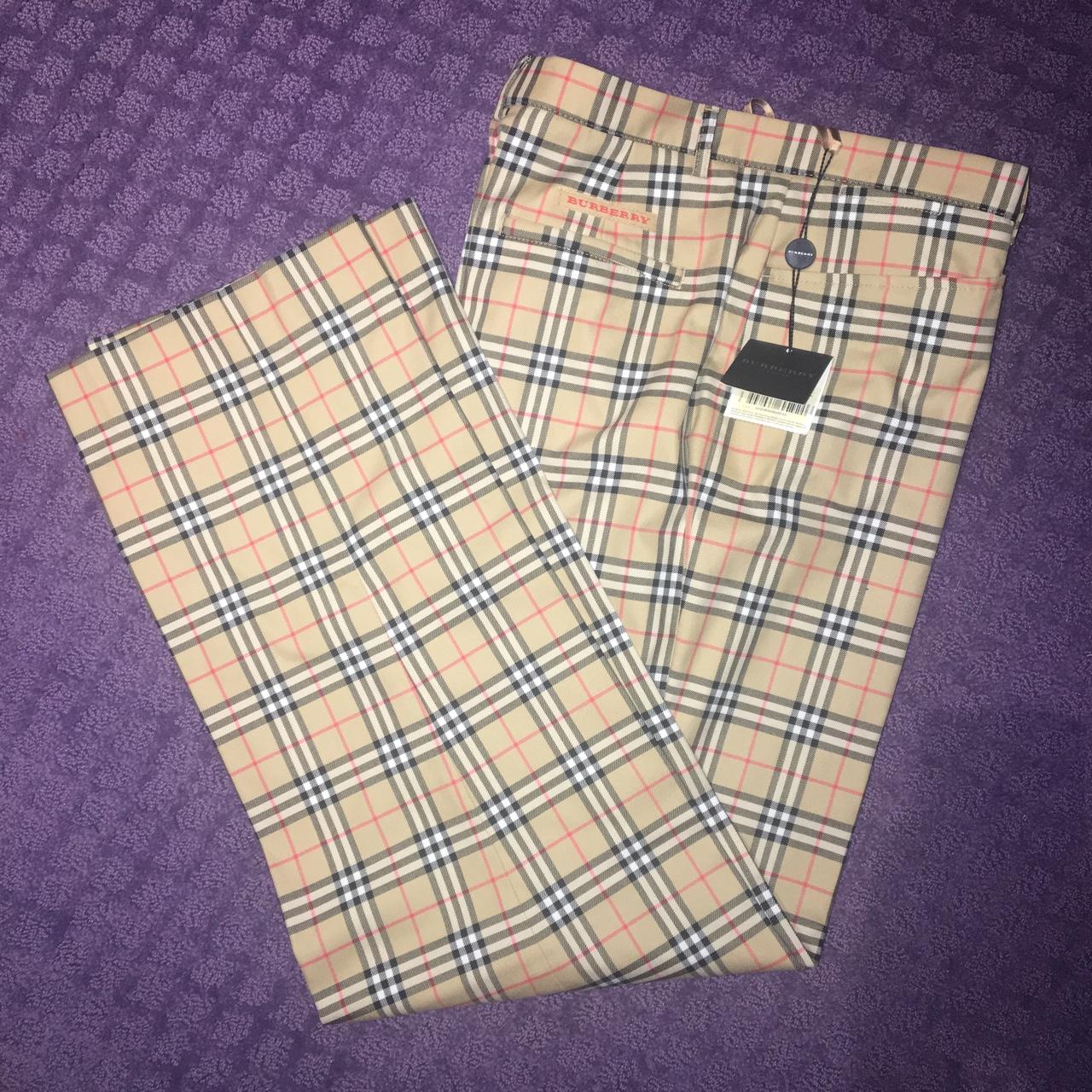 Burberry golf pants Mens Fashion Bottoms Trousers on Carousell