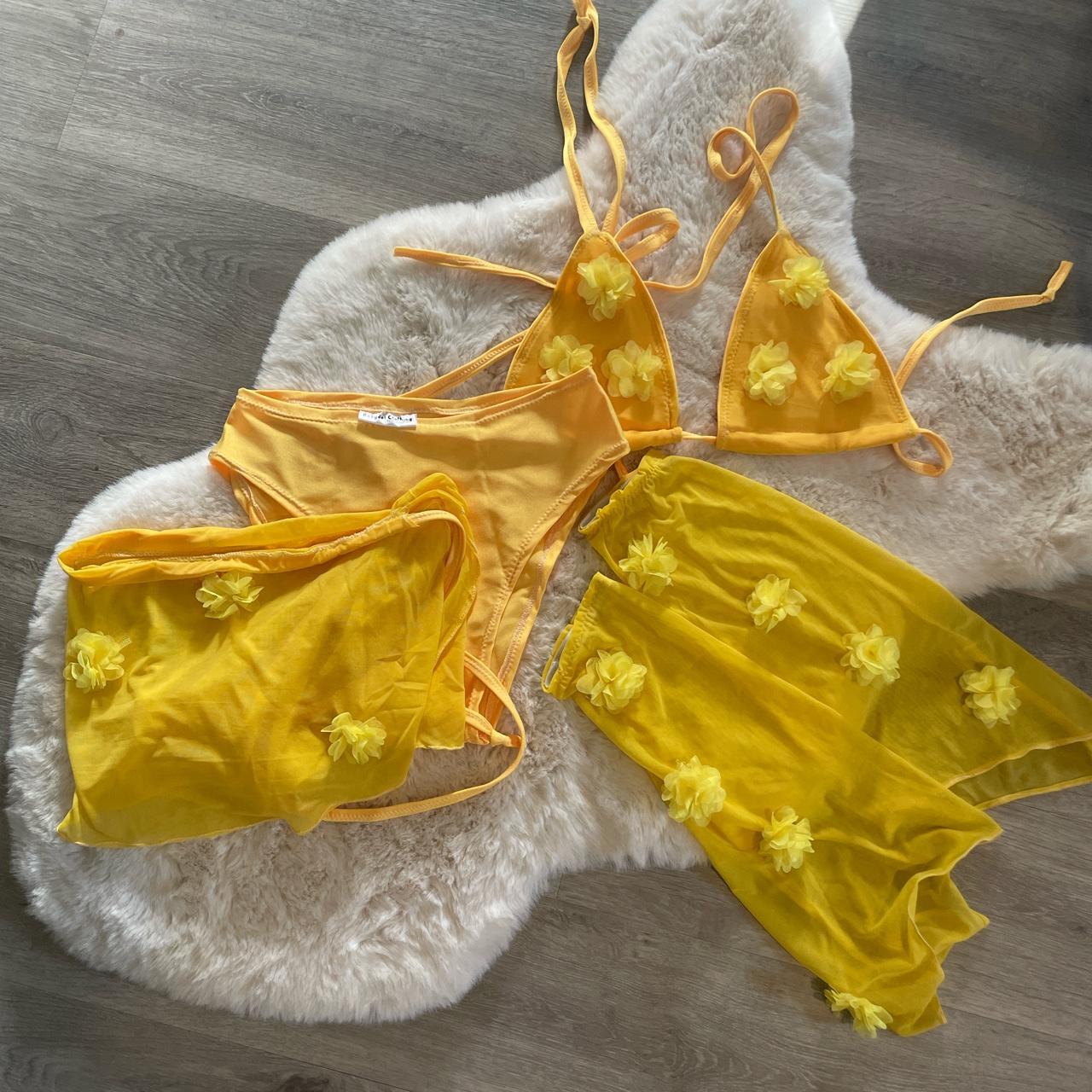 Dolls Kill Women's Yellow Fancydress Depop
