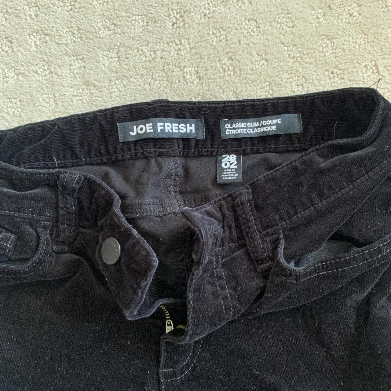 black joe fresh skinny (jeans) pants with corduroy... Depop