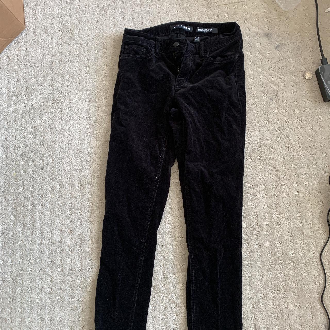 black joe fresh skinny (jeans) pants with corduroy... - Depop