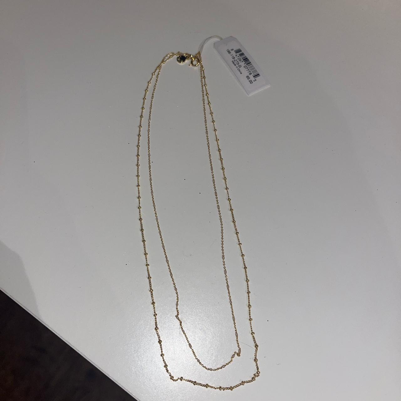 Gorjana necklace never been worn with tags... - Depop