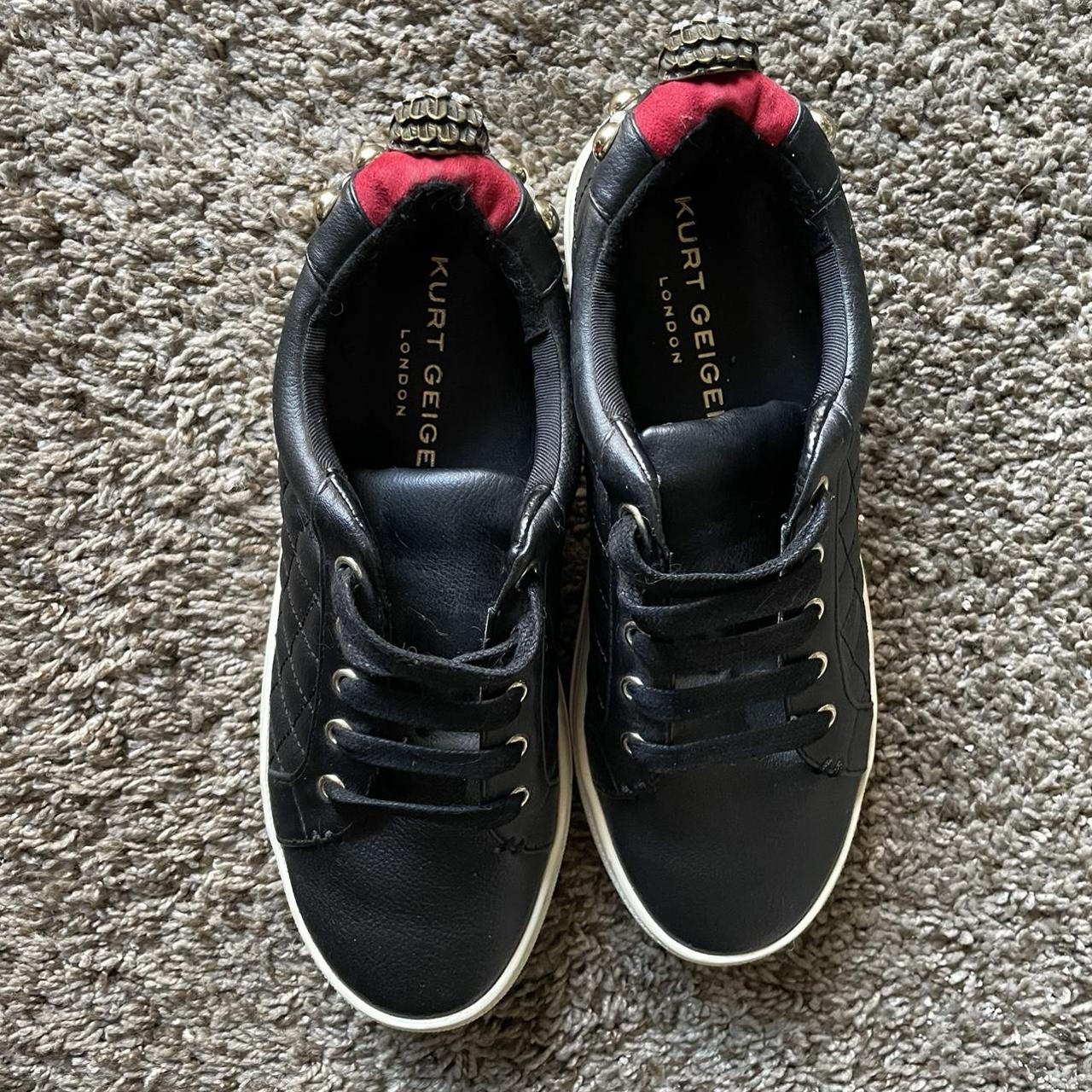 Kurt Geiger Women's Black and Red Trainers (4)